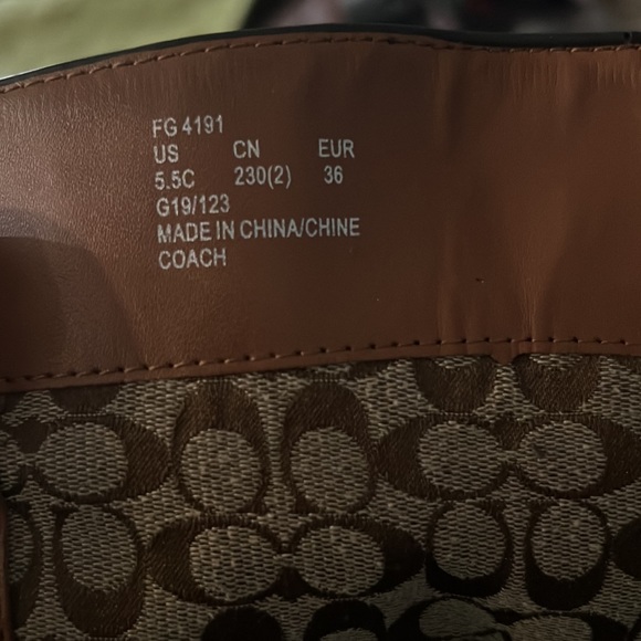 Coach Walnut Brown Ricki Riding Boot size 5.5 - Picture 4 of 11